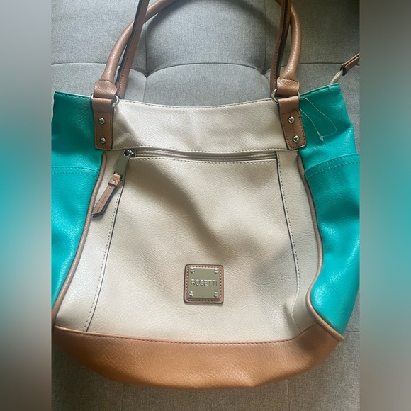 Rosetti satchel shoulder bag turquoise - Picture 2 of 2